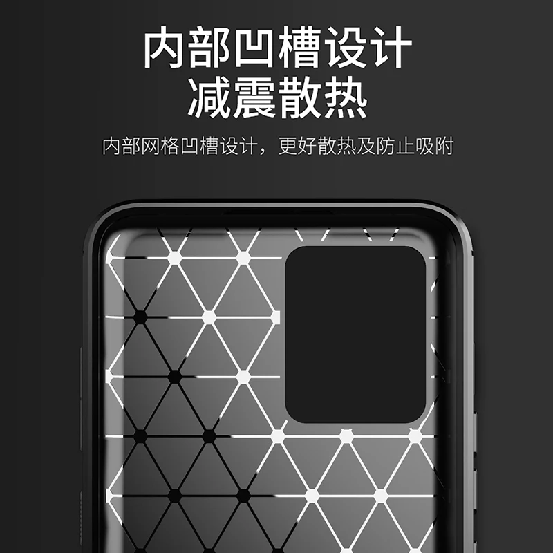 for oppo realme 8 pro case realme 6 6s 7 pro 7i cover shockproof bumper carbon fiber soft tpu back phone cover realme 8 pro case free global shipping