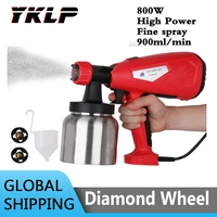 800w electric handheld spray gun paint sprayers high power home electric airbrush for painting car furniture wall woodworking