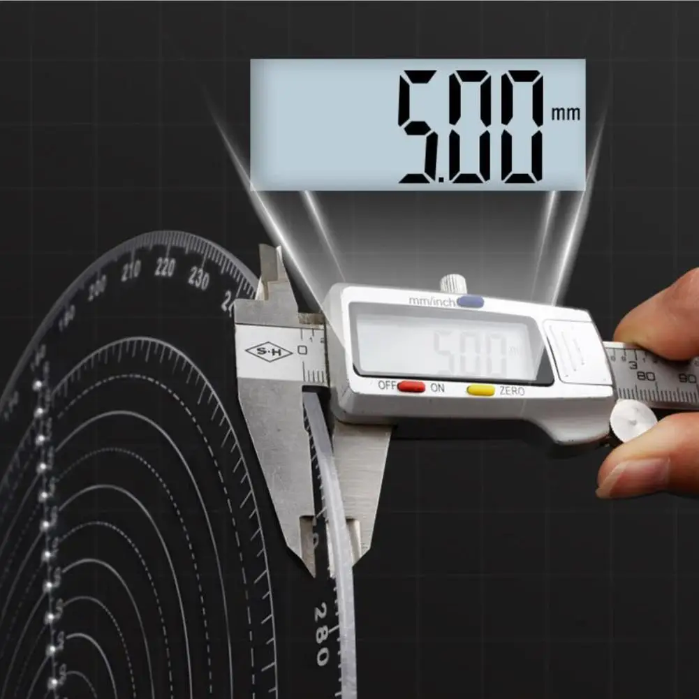 Новый Круглый центр Finder компас акриловый прозрачный для чтения