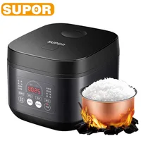 SUPOR 3L-5L Electric Rice Cooker Household Smart Multifunction Soup Rice Cooking Machine Non-stick Liner For 2-11 Person