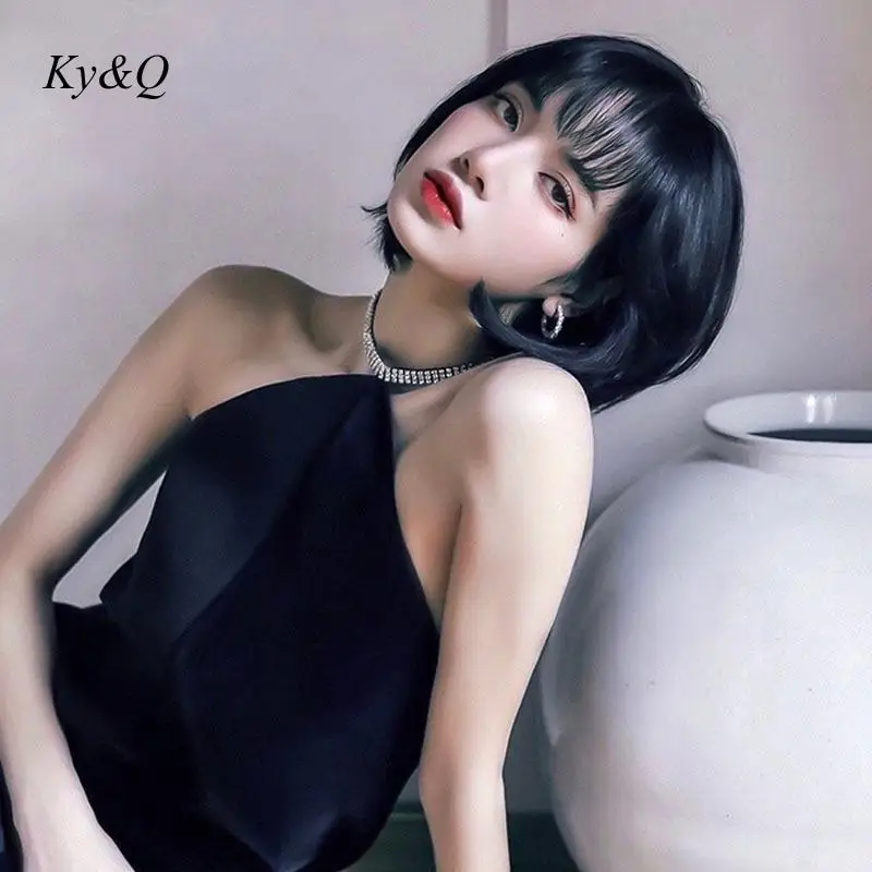 

2021 Luxury Brand Sexy Off Shoulder Sleeveless Crystal Halter Dress Women Rhinestone Dance Party Diamante Backless Mini Dresses