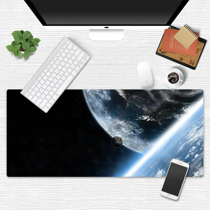 

Universe Starry Sky Durable Rubber Mouse Mat Pad Game Office Work Mouse Mat pad X XL Non-slip Laptop Cushion mouse pad