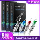 Татуировки картридж иглы RLRSM1RM одноразовые полупостоянные брови губ макияж картридж иглы для тату машина ручка