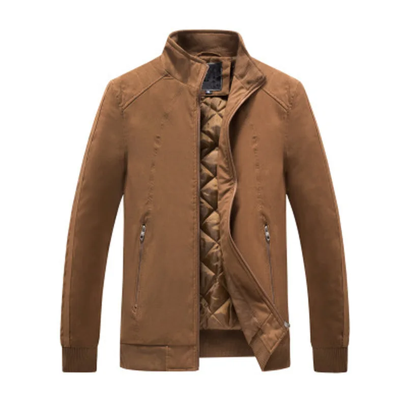 New Brand Clothing Winter AutumnJakets For Men And Parks Stand-up Collar Men's Windbreaker Jacket Coat