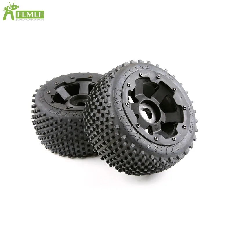 Передние или задние внедорожные шины в сборе подходит для 1/5 HPI ROFUN BAHA ROVAN KM BAJA 5B