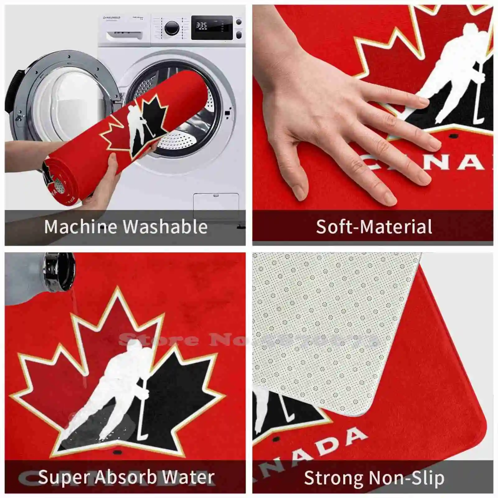 Дверной коврик для хоккея 19 цветов