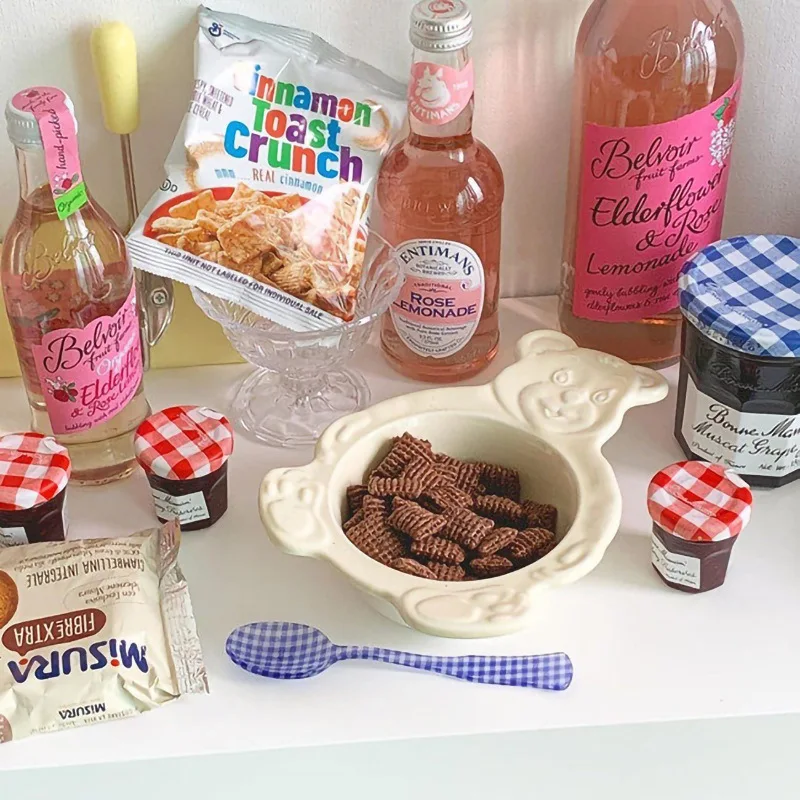 Детская керамическая посуда для десертов завтраков фруктов салатов супа