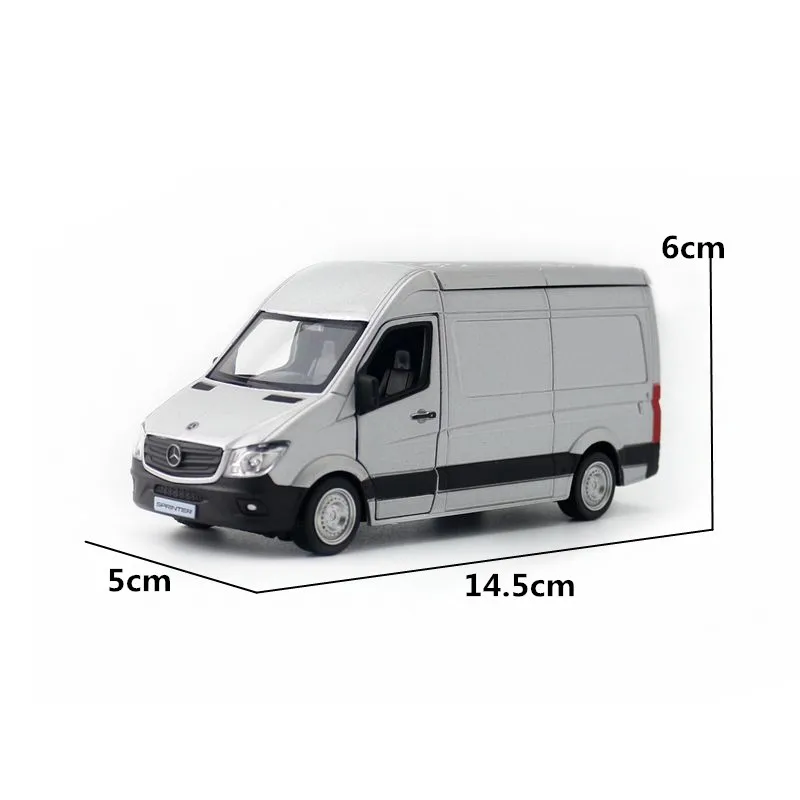 Масштаб 1:32 MB Sprinter MPV игрушечный фургон RMZ литой автомобиль модель обучающая