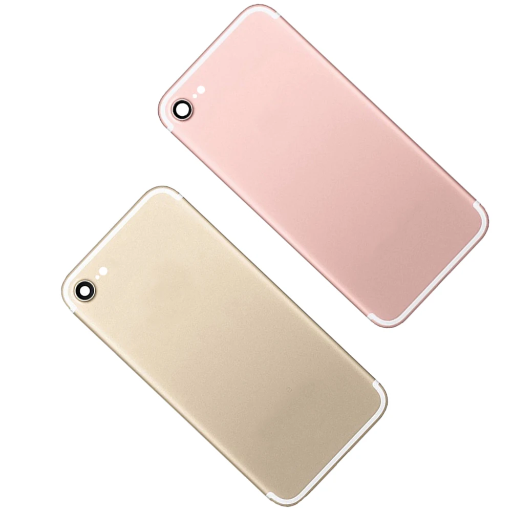 

10pcs For iphone 7G 7P 7 plus Back Middle Frame Chassis Replacement-parts Housing Assembly Battery Cover Case Sim Card + IMEI