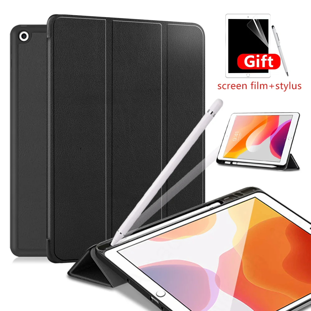 Чехол для ipad 10,2 чехол для ipad 7 Мягкий ТПУ чехол для планшета с карандашом держатель для ipad 9,7 funda capa