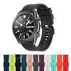 Ремешок для наручных часов Samsung galaxy watch 3 45 мм, спортивный браслет для мужских часов, 22 мм, 46 мм