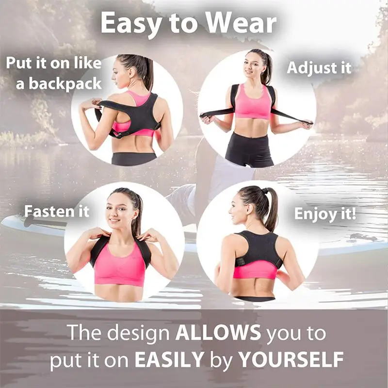 Новый верхний Корректор осанки ключицы позвоночника поддержка спины корректор