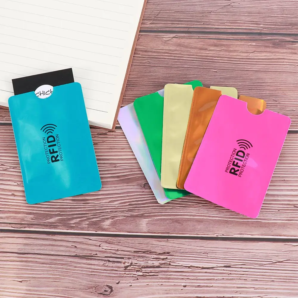 Защитный чехол для карт алюминиевый защита от кражи 5 шт./упак. | Багаж и сумки