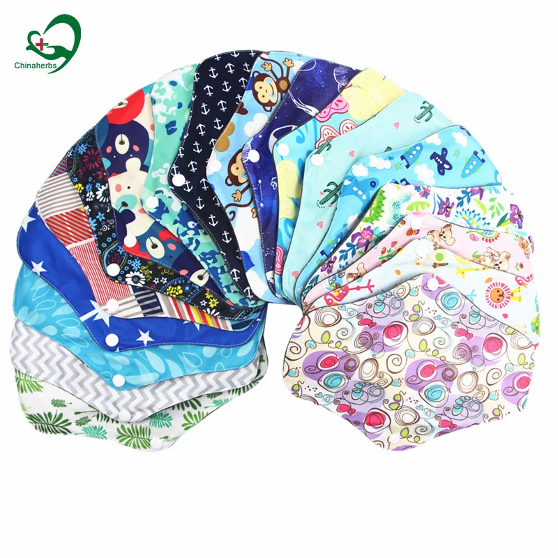 

3 Pcs Reusable Women Panty Liner Charcoal Cloth Sanitary Pad Napkin Heavy Period Washable Flow Bamboo Soft Towel Menstrual Pads