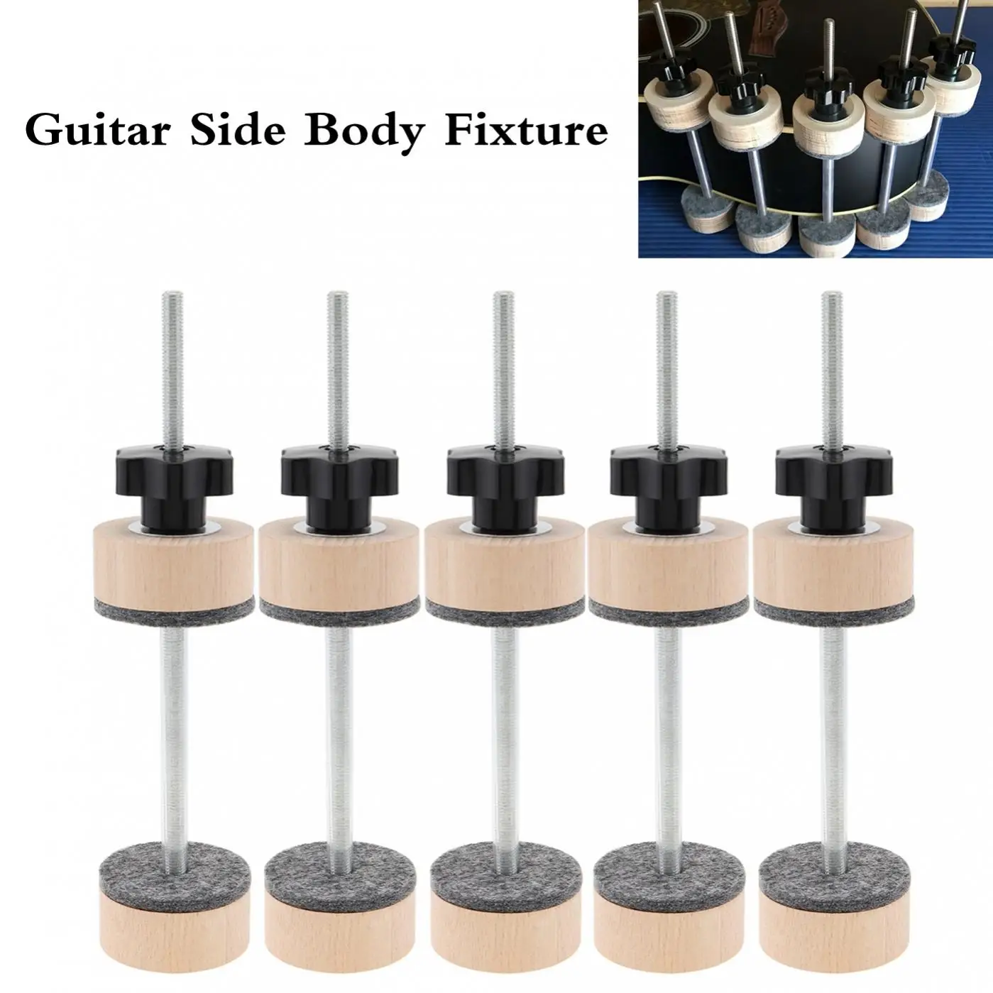 

Guitar Side body Fixture Cracking Refurbishment Paint Replacement Panel Repair Tools for Acoustic Electric Classical Guitar Bass