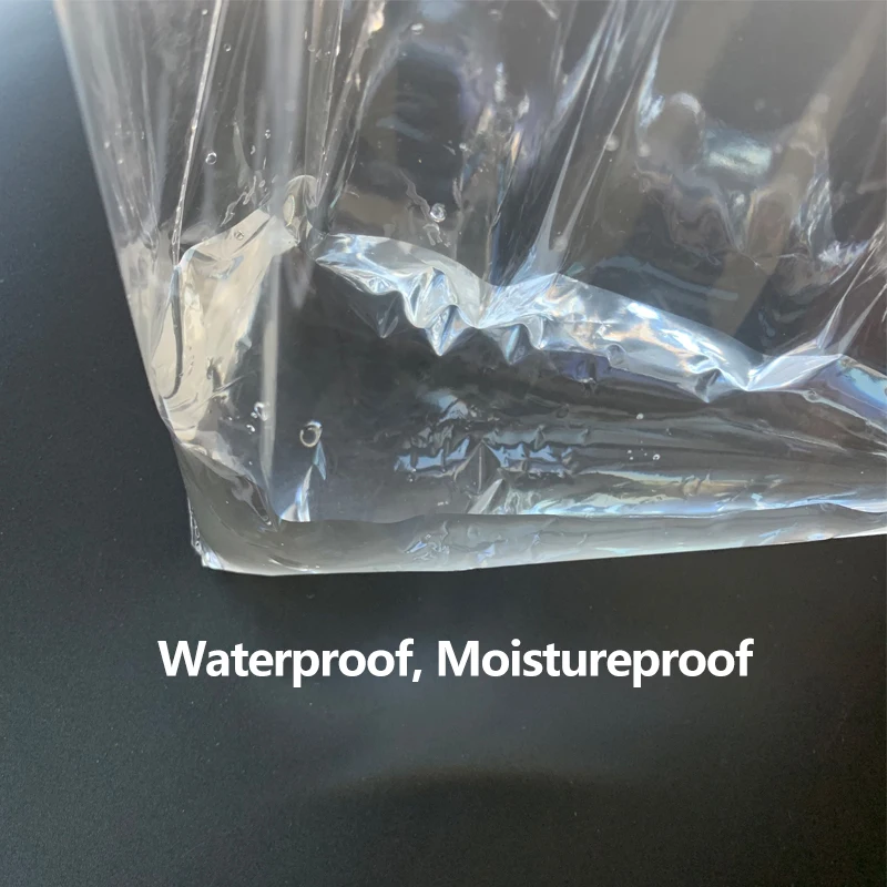 200 шт прозрачные самоклеящиеся Упаковка Мешки прозрачный Пластик целлофановая