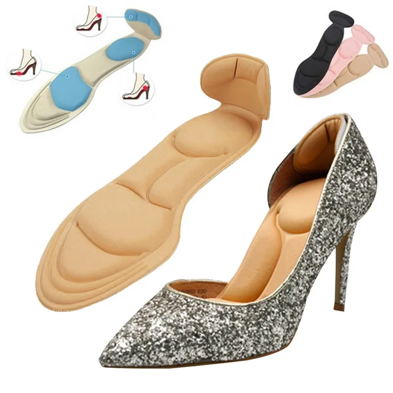 

1 Pair Comfort Breathable Women's Fashion Insoles Massage High-heeled Shoes Insoles Anti-slip HOT