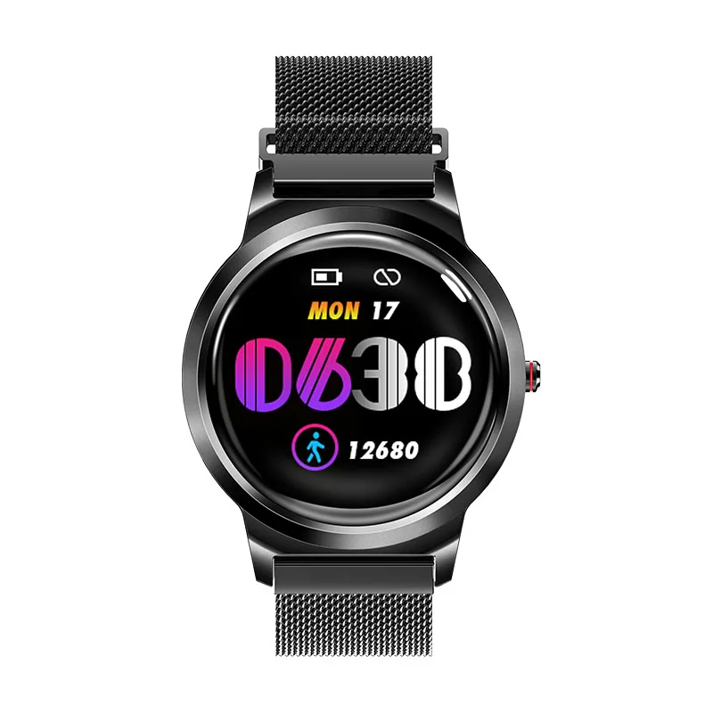 Модные мужские и женские Смарт-часы с Полноразмерным сенсорным экраном