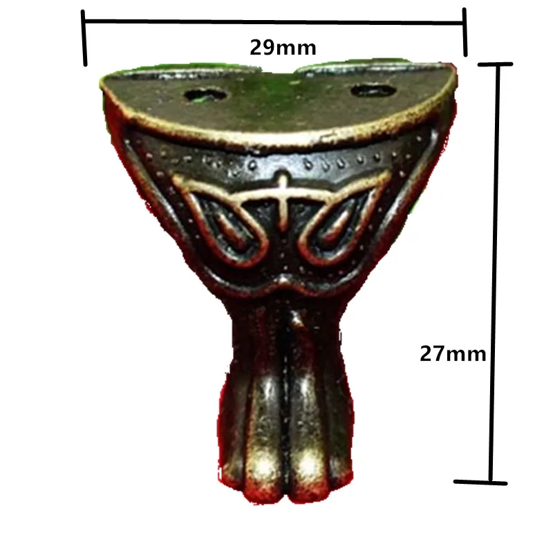 Опора из цинкового сплава Декоративные ножки винтажная фурнитура для деревянных