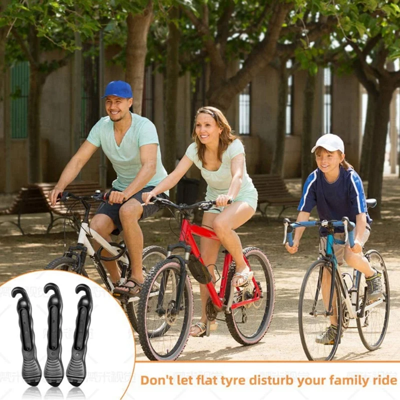 

Hot-3PCS Bike Tire Levers-Hardened Plastic Bicycle Tire Lever to Repair Bike Tube- Mountain Bike, Cycling Repair Accessories