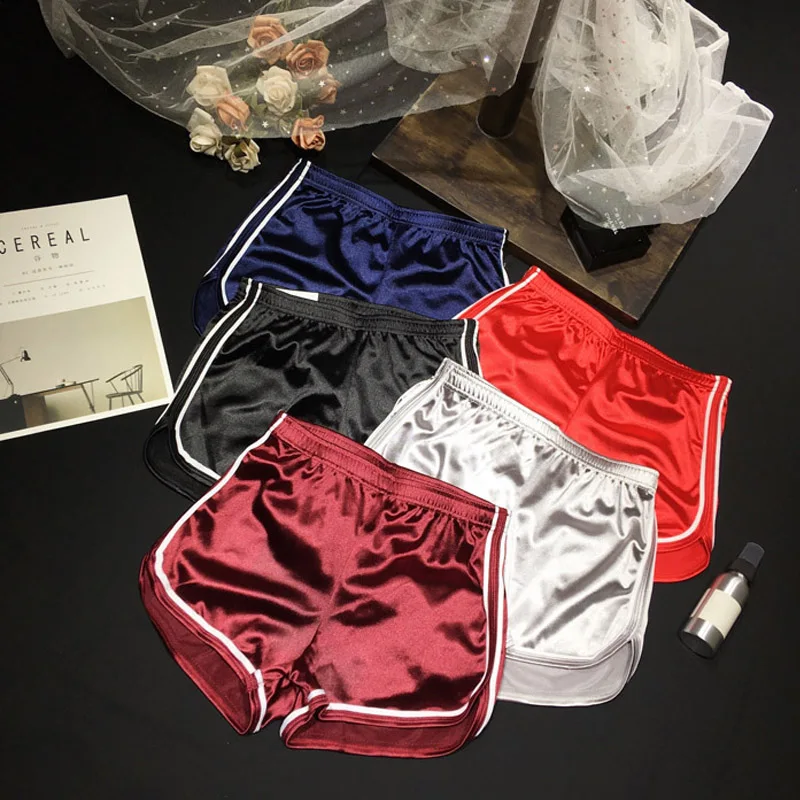 

2021 New Women Shorts Summer Silky Slim Short High Waisted Casual White Egde Hot Shorts Summer Fashion Clothes