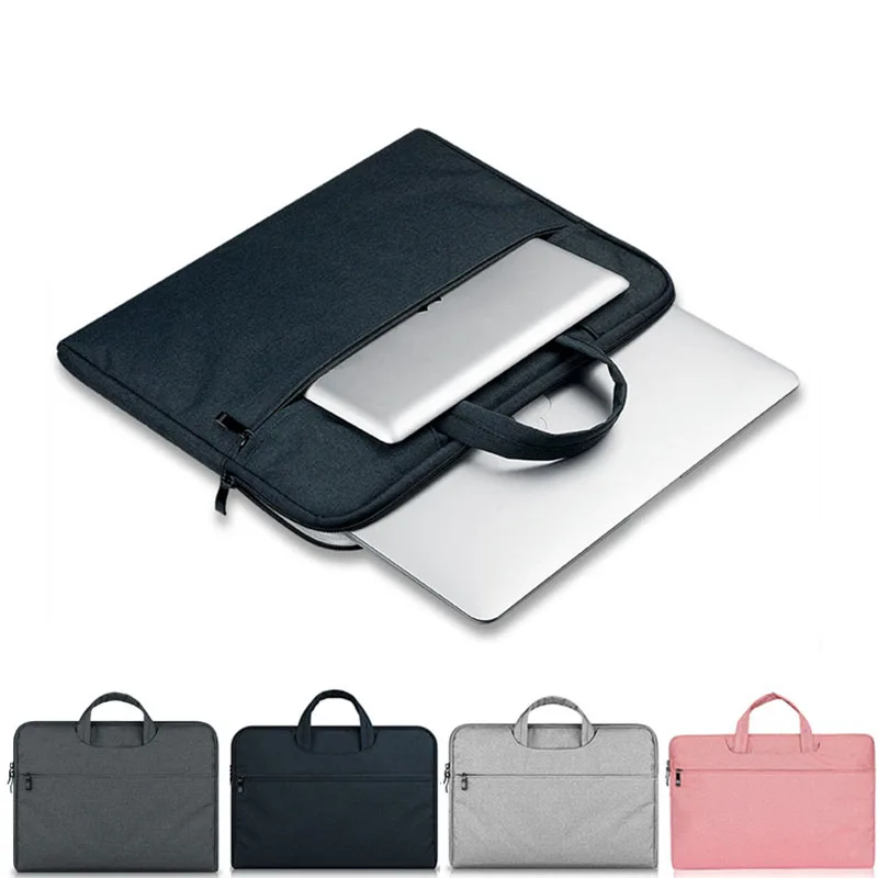 

Men Women Laptop Sleeve Bag Handbag for IPAD Macbook Air Pro Retina 11 12 13 15 Notebook Cover For Lenovo HP Xiaomi 14.1" 15.6"