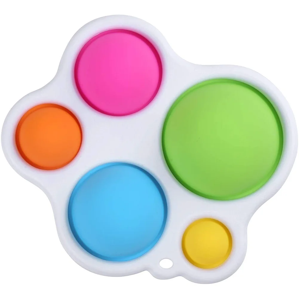 

montessori toys Fidget Dimple Toy Bubble Fidget Sensory Toy Autism Stress Reliever Kids Adult Antistresse Toy fat brain toys