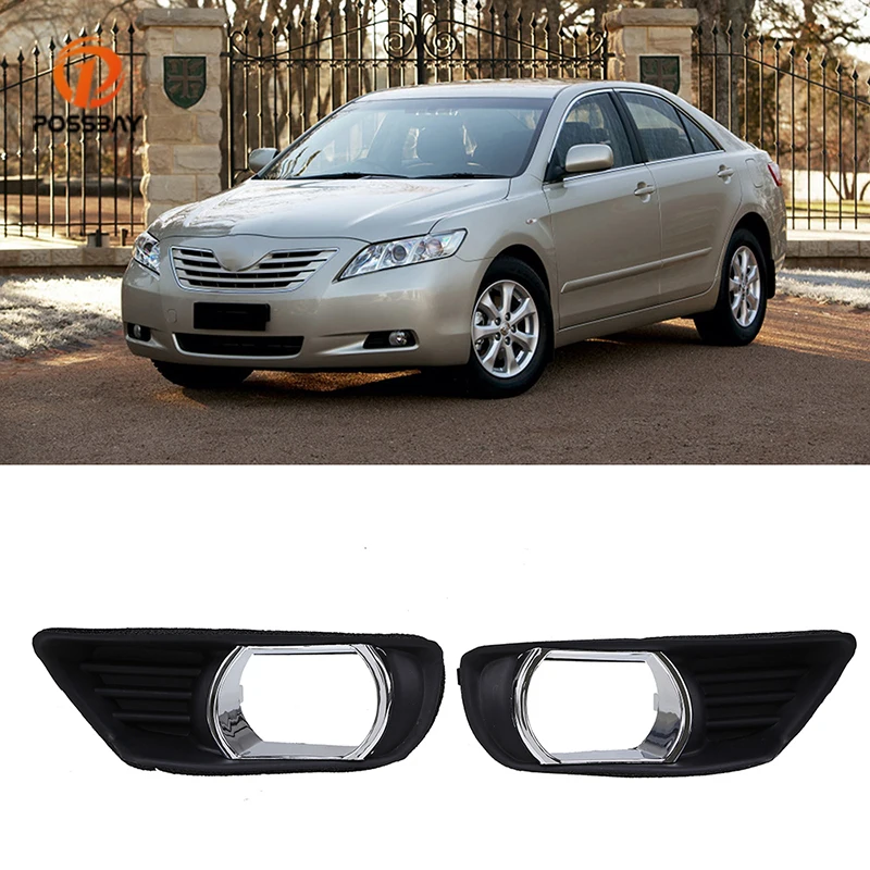Противотуманный светильник POSSBAY крышка для Toyota Camry XV40 2007 2008 2009 предварительно