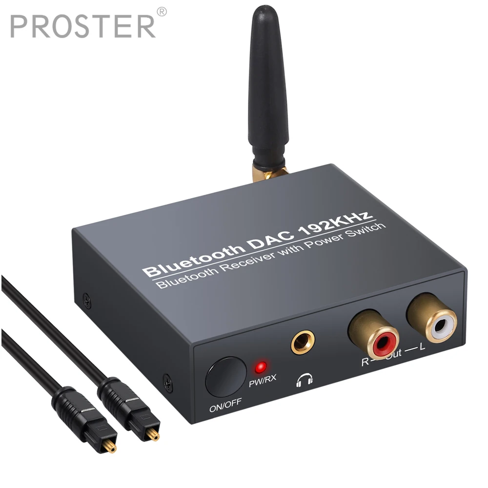 Цифро аналоговый преобразователь с Bluetooth 5 0 Toslink в аналоговый|Кабели VGA| |