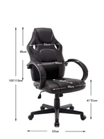silla ergonomica ajustable para juegos ordenadores o sillas de oficina