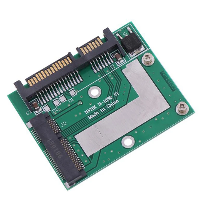 Адаптер MSATA SSD на 3 5-дюймовый SATA 6.0Gps плата модуля преобразователя мини Pcie Ssd