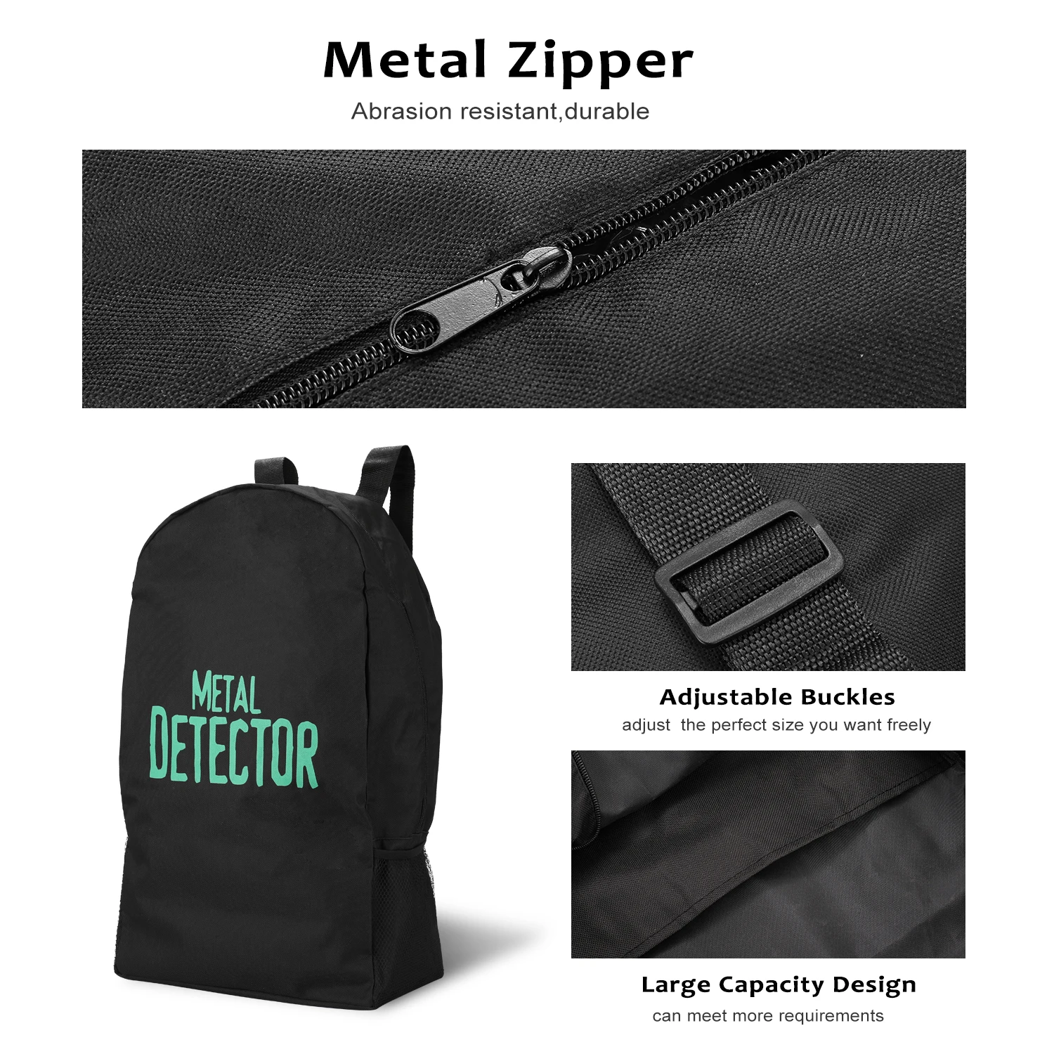 Уличный рюкзак большой емкости для переноски металлоискателей лопаты наушники