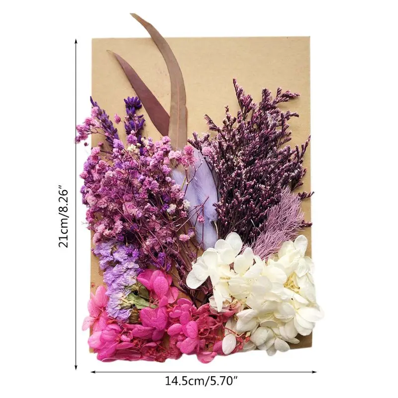 Кристальный эпоксидный наполнитель для сухих цветов 1 упаковка смешанные