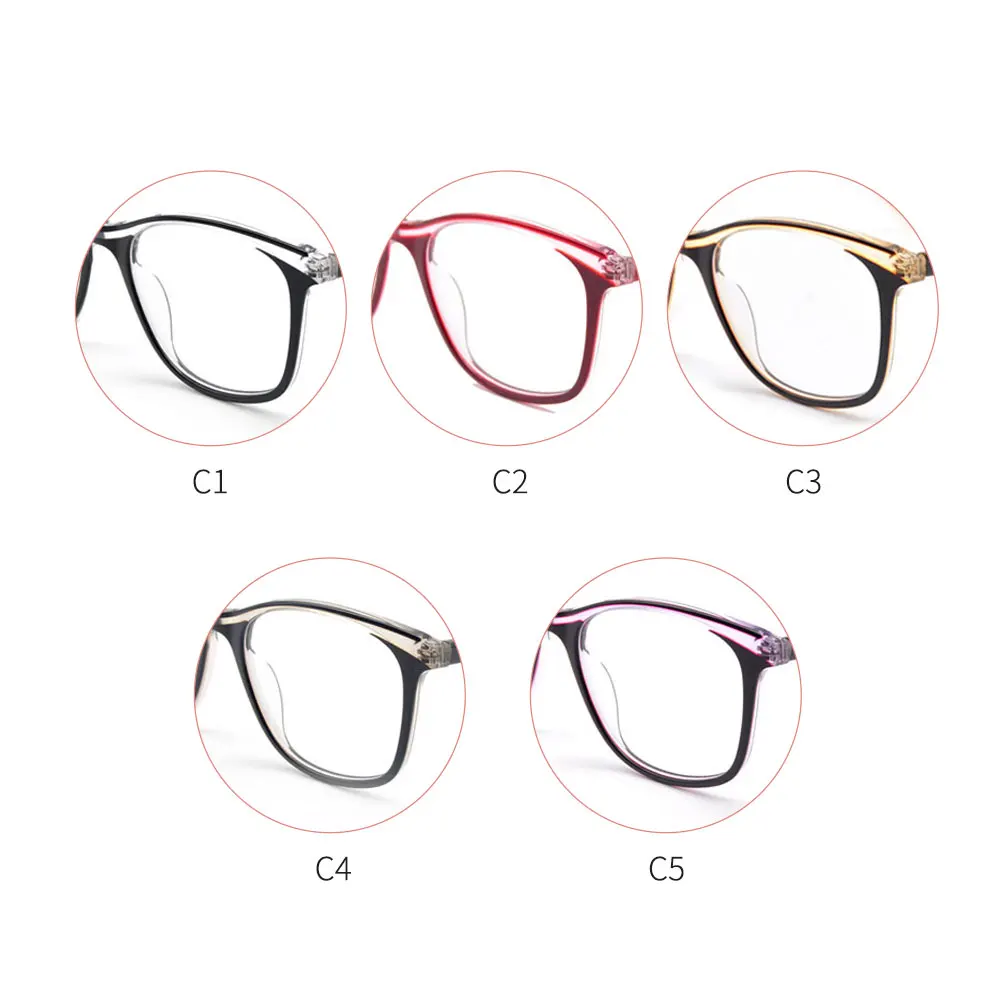 

LUCIDIE 2020 Fashion Anti Blue Ray Women Eyeglasses Acetate Glasses Frame Men Square Frames Eyewear Optical Computer Spectacle