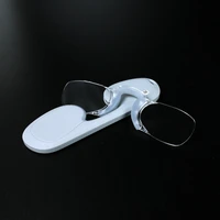 rolipop clip nose mini mens readers reading glasses for women with case portable rimless 1 0 1 5 2 0 2 5 3 0