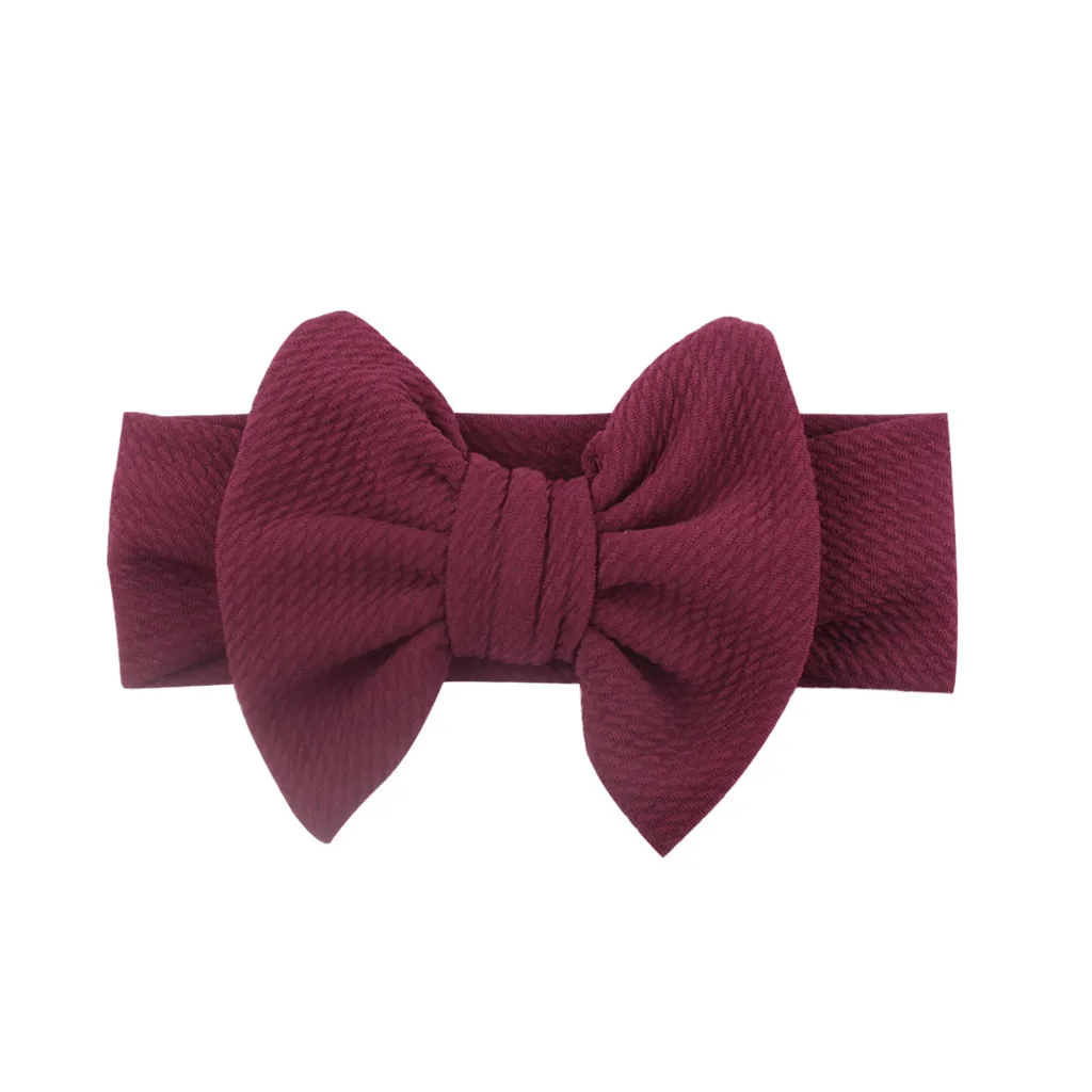 10 цветов новинка Детская повязка для волос с бантом и цветами Серебряная лента