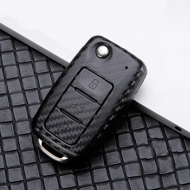 Чехол для автомобильного ключа Scrub ABS чехол VW Golf Bora Jetta POLO GOLF 7MK7 Passat Skoda Octavia Combi A7 A5