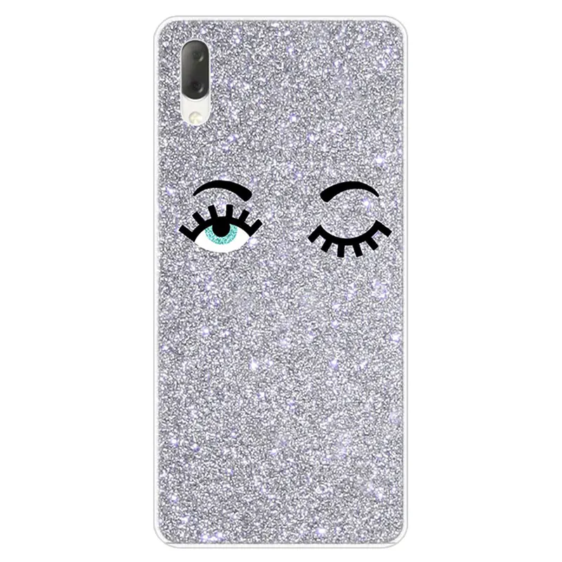 cute cartoon winking eye hard case for sony xperia l1 l2 l3 x xa xa1 xa2 ultra e5 xz xz1 xz2 compact xz3 m4 aqua z3 z5 premium free global shipping