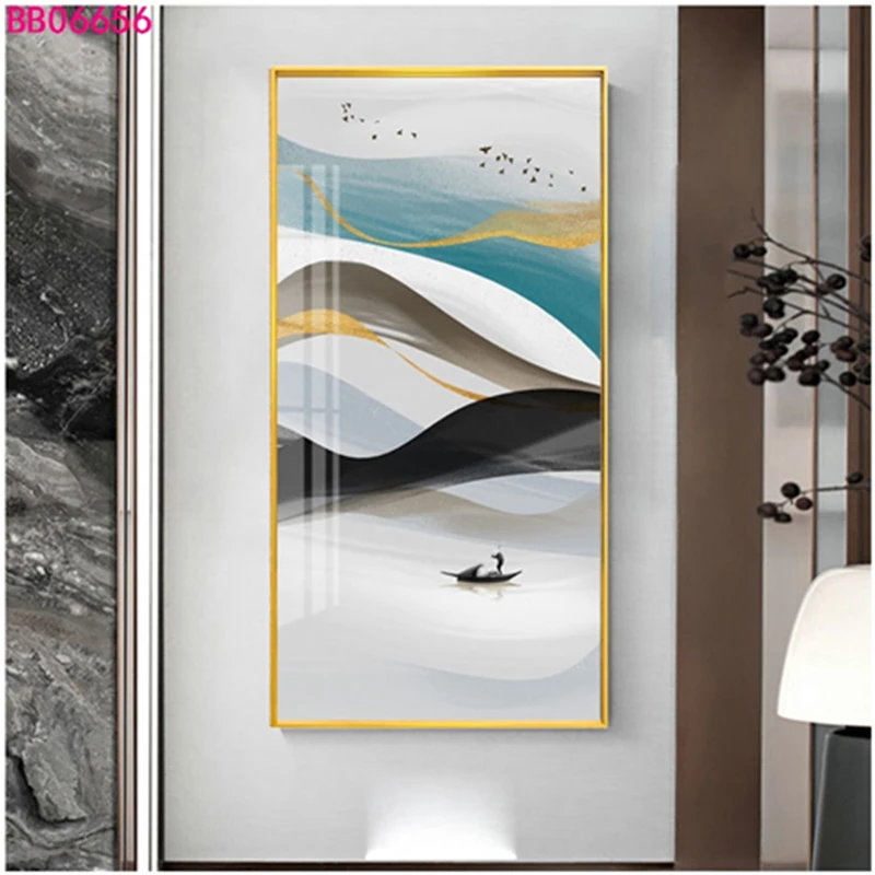 

Decoration Art Posters Modern Scenery Ink Landscape Paintings For Interior Canvas Print Picture Living Room Home Sofa Wall Decor