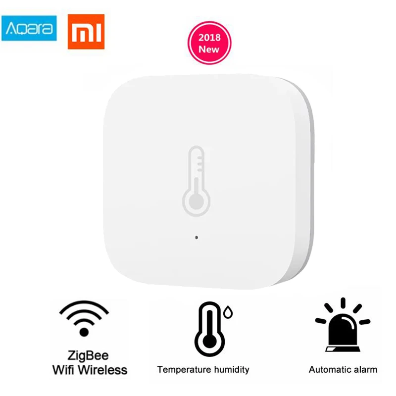Умный датчик воздуха Youpin youpintemature влажности удаленное управление Zigbee работает с