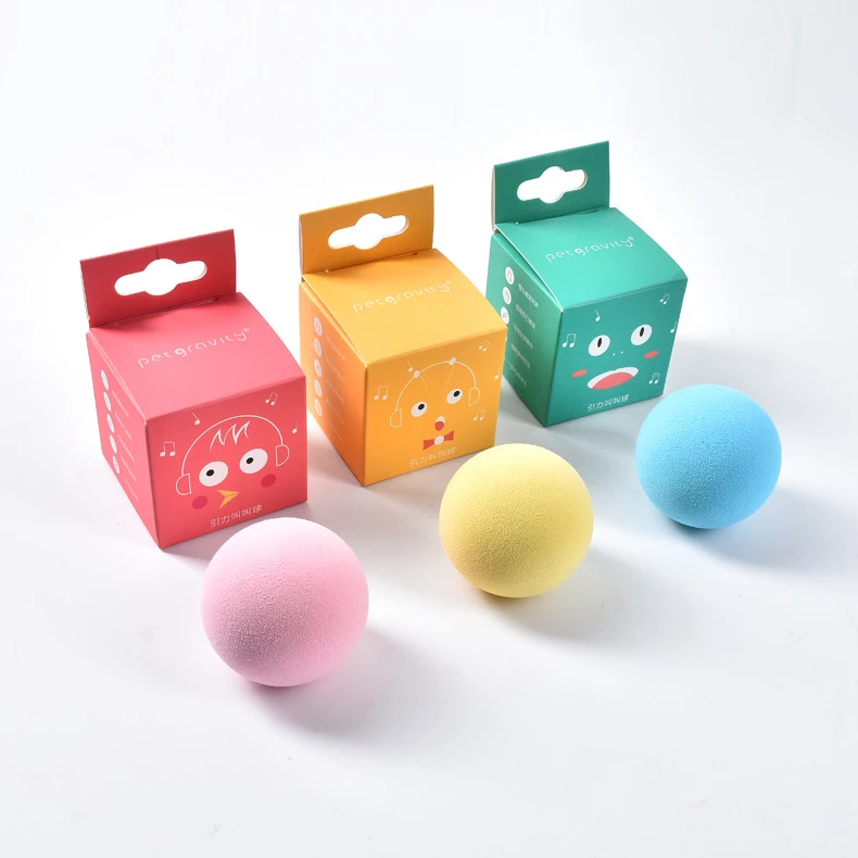 

Smart Cat Toys Interactive Ball Catnip Cat Training Toy Pet Playing Ball Pet Squeaky Supplies Products Toy for Cats Kitten Kitty