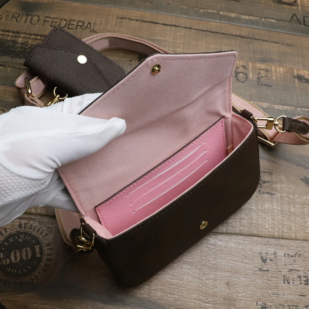 

Women's bag, luxury brand, high quality single shoulder bag, multifunctional zero wallet, mobile phone bag, free delivery