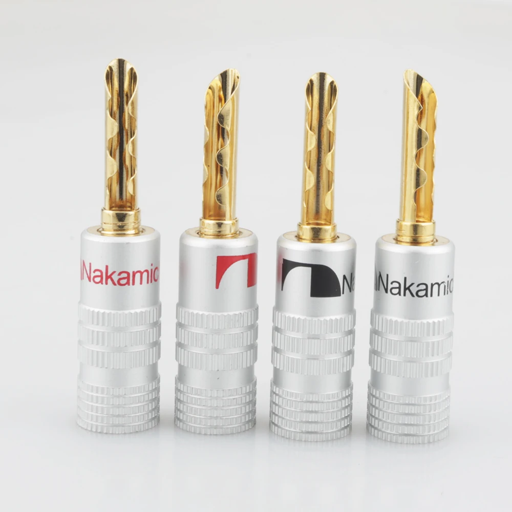 12 шт. позолоченные вилки типа банан | Электроника