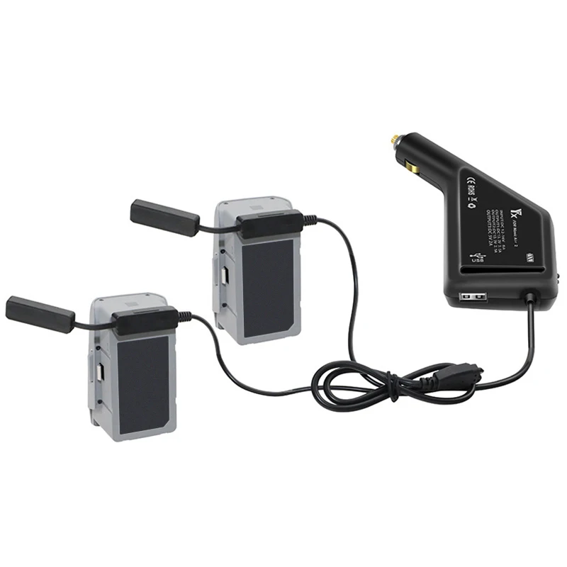 Автомобильное зарядное устройство для DJI Mavic Air 2 аккумулятора Автомобильный