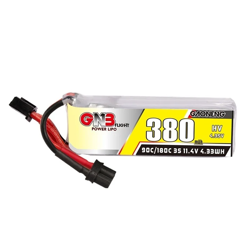 2/4/6/8/10 шт. Max180C GNB HV Lipo батарея 380mah 3S 11 4 V 90C XT30U-F Plug для BETAFPV Beta75X Beta65X 2S Whoop Drones parts |