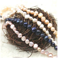 natural freshwater pearls bright baroque glare two sided loose beads jewelry diy necklace bracelets earrings jewelry accessories