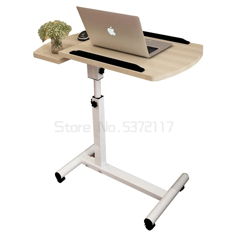 Mesa ajustable para portátil con rueda giratoria permanente, ordenador portátil, mesa con...