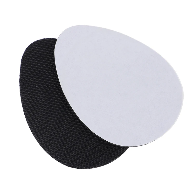 

2pcs/set Glue On Shoe Sole Heel Tips Anti Slip Rubber Shoe Protectors Repair