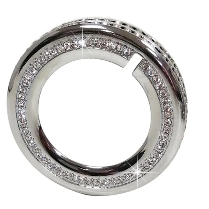 

Aluminum Bling Crystal Style Headlight Switch Knob Button Trim for Ford F150 XLT 2016-2019, for Mustang 2015 2016,