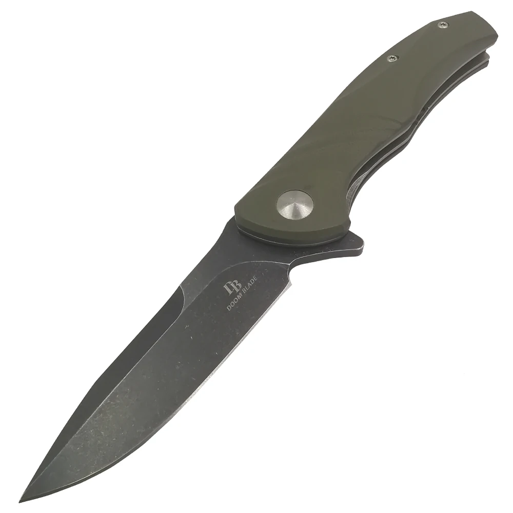 7.9&quot Knives 60-61HRC Fold Folding Knife D2 Blade G10 Handle Ball Bearing Camping Outdoor Survival Knifes | Инструменты